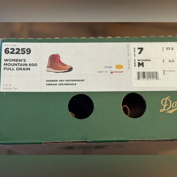 Women's Danner Mountain 600 Waterproof Hiking Boots - Picture 6 of 6